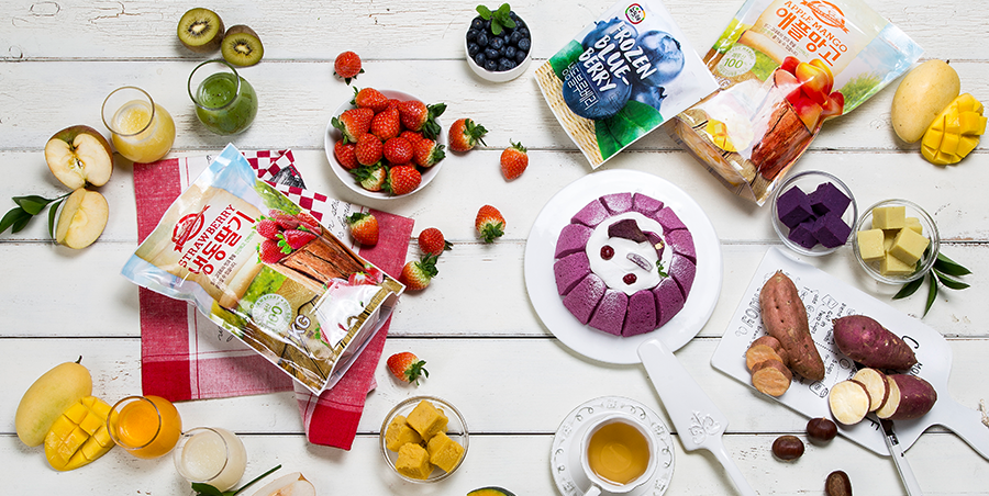 Frozen Fruits, Puree, Paste